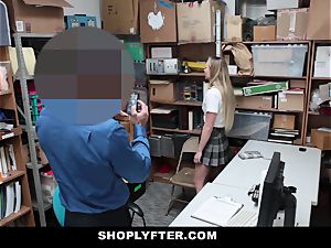 Shoplyfter - Catholic schoolgirl disciplined For Stealing