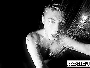 Jezebelle Bond gets molten in the shower