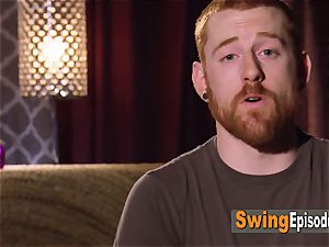 shy redheads are willing to have the finest party ever at swing mansion